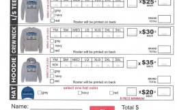 Football Playoff Gear Order Form